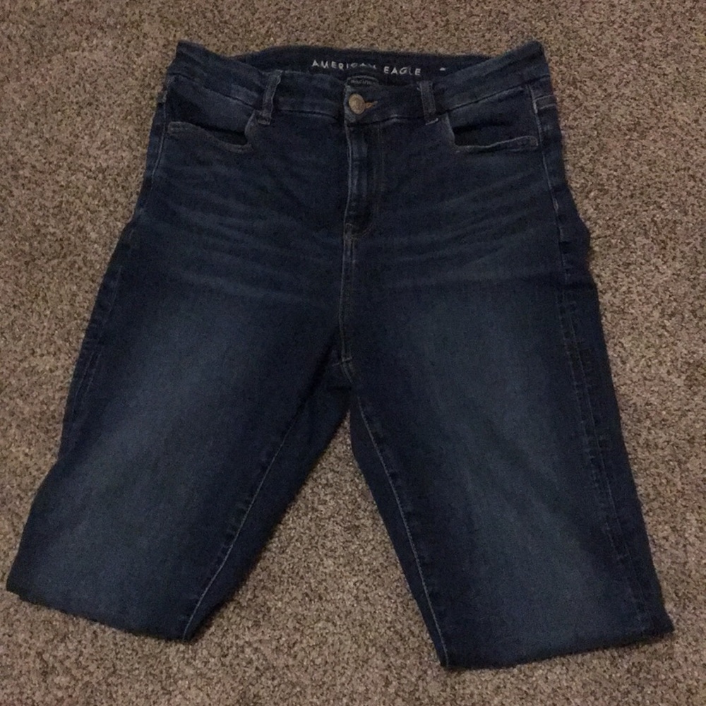 American Eagle curvy hi-rise jegging